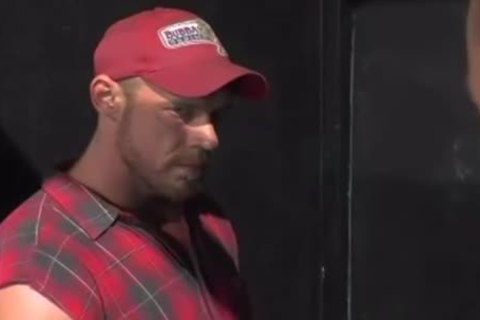 Tattooed rough fucked in the ass