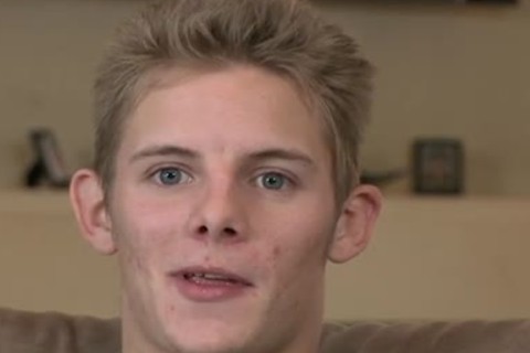 Mario Costa Gapes his tasty White anus