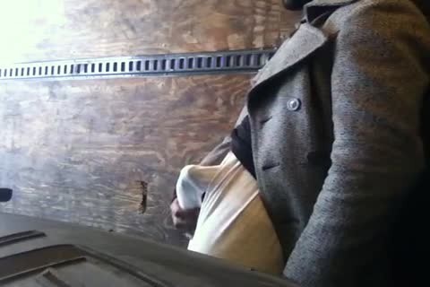 one greater amount Vid shot At The Tire Yard Last Winter. This Time, Inside The Back Of The Truck. I'm Wearing My Longjohns And Briefs And There's Some Serious Bulging Going On. I acquire My Nut Off Around 7mins In.