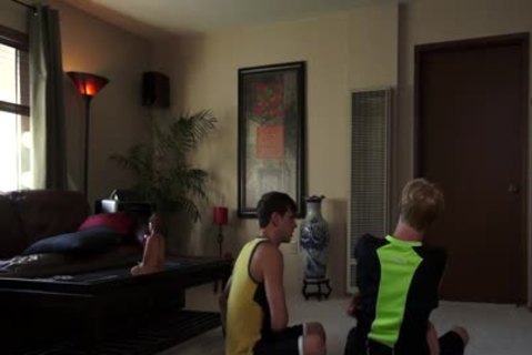 Yoga And gay bang
