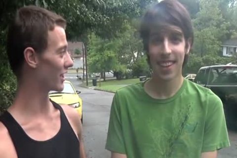 chap painfully Bukkaked