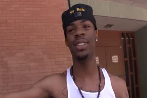 A large black 10-Pounder In His gorgeous White wazoo!