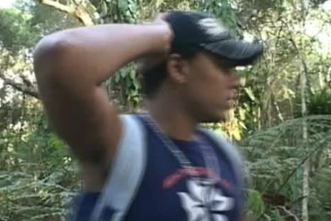 Sex betwixt Two gay Latinos outside