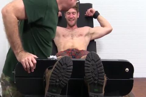 Colby Keller With A consummate Body gets A Foot And Toe Tickle