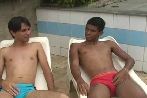 concupiscent gay twinks Threeway Outdoor pound