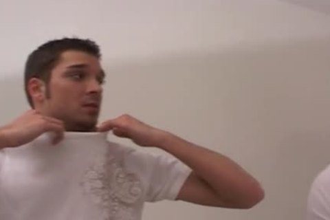 gay Camping Shower Sex Erik Moved Over Ross's wang And Ross