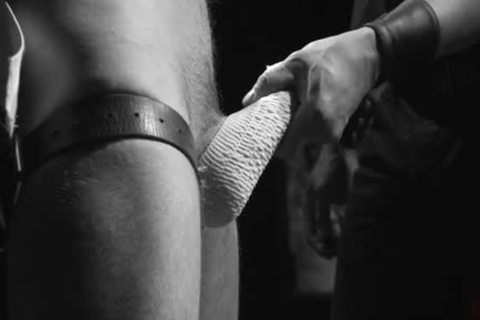Muscle weenie Fetish With sex cream flow