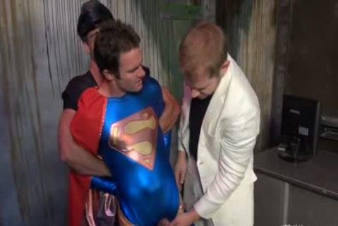 Superman Double Teamed