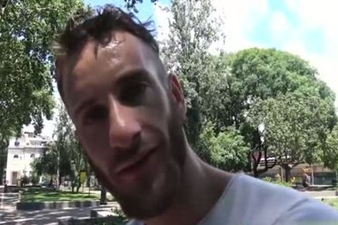Latin homosexual butthole job With Facial