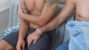 men At Sea - Landon Mycles & Alex Mecum butthole Hump