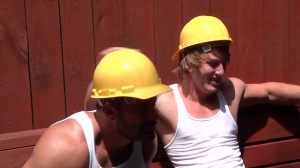 Daddy's Workplace - Brad Kalvo & Tom Faulk a-hole bang