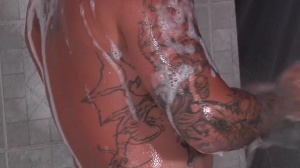 Shower Encounters - Sebastian young and Horus fascinating butthole bone