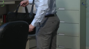 Office Party Regrets - Rocco Reed and Liam Magnuson wazoo slam