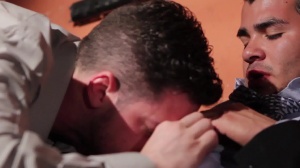 Warehouse encounter - Andrew Stark, Enrique Romo ass Hump