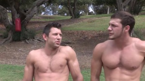 Brandon & Shaw: unprotected - butthole video