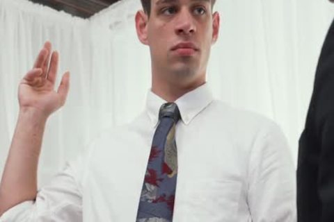 MormonBoyz - Two Hung Religious males bang A Missionary lad