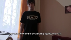 18 years old security guard in harrowing action