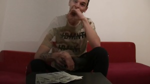 dilettante lad reality bang on the red sofa