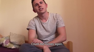 lad with a fit bald body and too tight wazoo