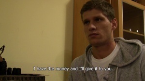 young man with many debts sell his wazoo for specie