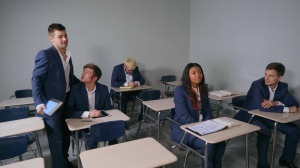 Projecting rod - Johnny Rapid with Grant Ryan anal Hump