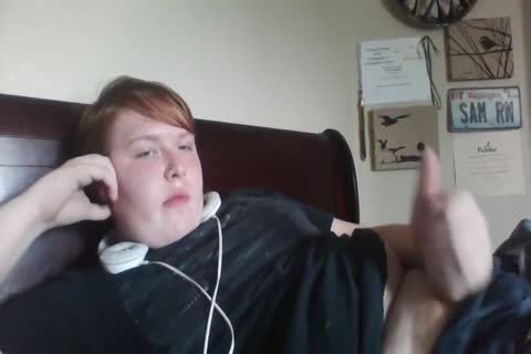 overweight Ginger teen Jack Off Cumpilation