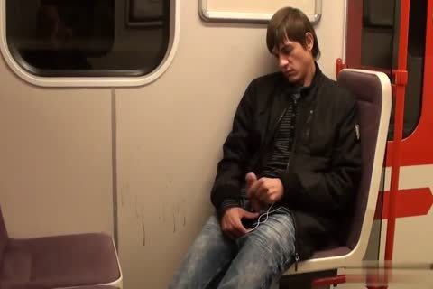 slutty teen Jacking Off In The Subway