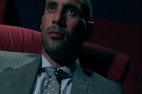 homosexual Cums On boyz Face through Gloryhole