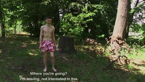 hot teens starring in a steamy three-some with a rando