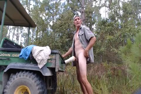 Fleashlighting Up By The Main Road At Work