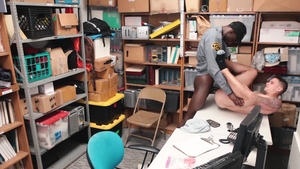 YoungPerps - Caucasian employee Jackson Tyler craving nailing