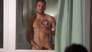 Drill My Hole: Tattooed Ty Mitchell deepthroat cumshot