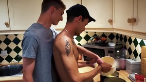 DrillMyHole: Muscle Ronnie Stone twink boy fingering scene