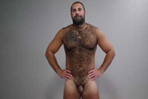 stunning strong hairy Russian