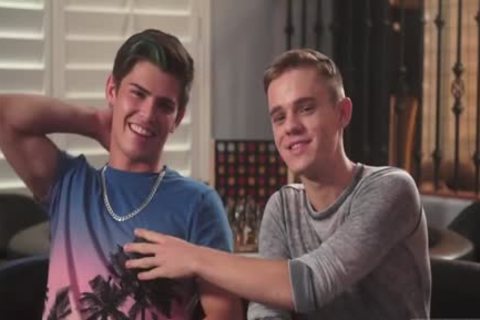 Two young men Have No limits