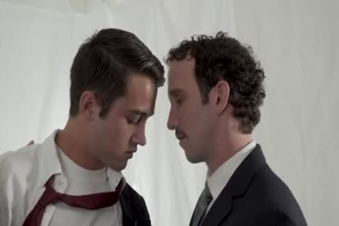 Church lad Spitroasted By large cocks