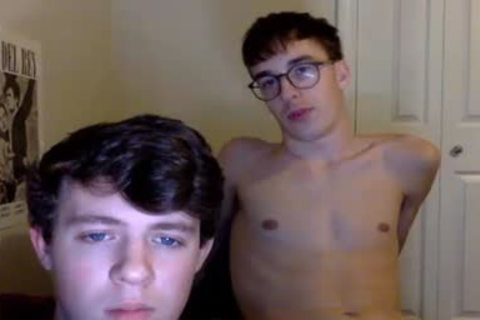 Two boyz Showing Their dicks In Live