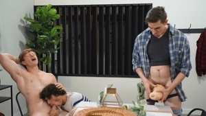 Drill My Hole: Kyle Connors giving head for Kaleb Stryker