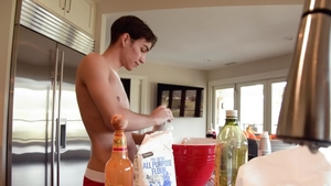 Next Door Twink: Kai Locks with Kyle Brant masturbation