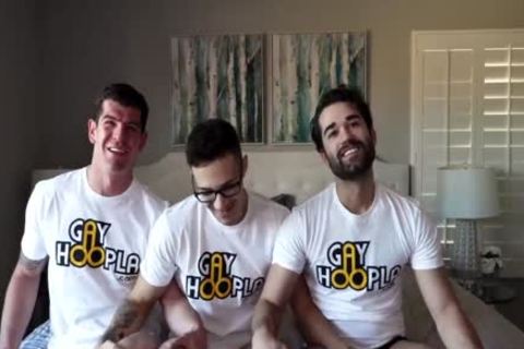 massive penis Actor Jayden Has A lusty Morning trio