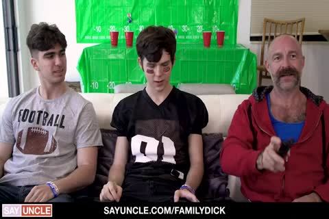 dirty Daniel Dean And Dakota Lovell bang while dad Is Watching