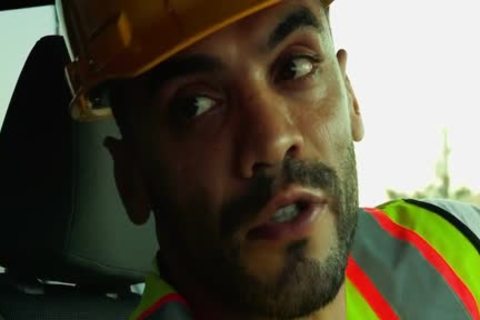 Couple Ian Frost playing with big cock Dakota Payne