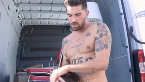 BrotherCrush: Young Robbie Caruso bends to get fucked scene