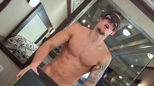 Maskurbate - Young jock desires ramming hard