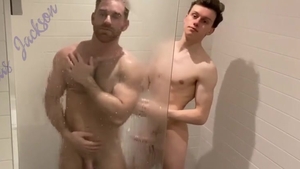 Jonas Jackson Secretly Films Shower hammer