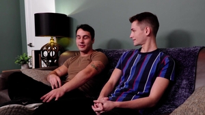 NextDoorStudios - Tattooed Danny Parker kissing sex tape