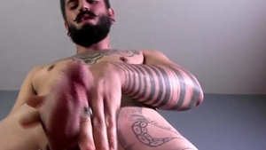 AlternaDudes - Piercing latino Gabe Tonic wishes hard fucking