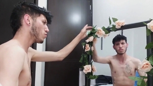 BarebackLatinoz: Skinny jerking uncut cock