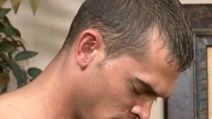 My Brother's Hot Friend: Muscled Luke Milan kissing each other