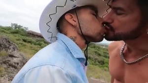 Argentinian Femboy Cowboy Takes Alex Barcelona’s fat ramrod raw